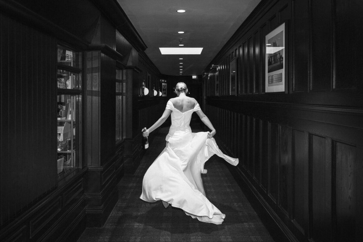 Scottish bride editorial portrait